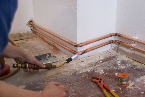 Copper Pipe Repair in Richmond