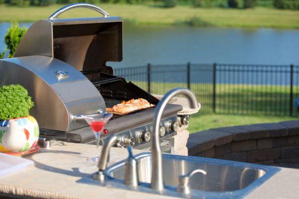 Outdoor Kitchen Plumbing in Richmond