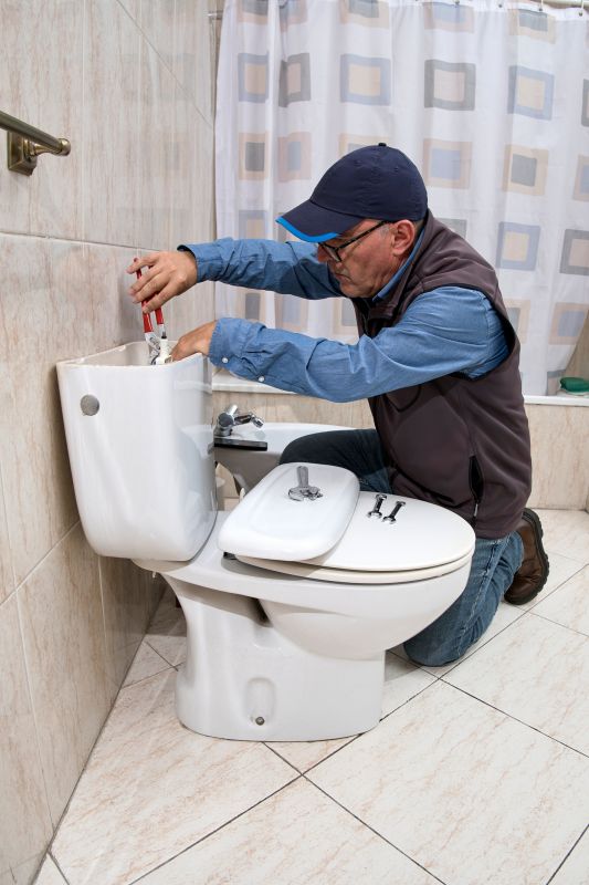 Backed Up Toilet Repair